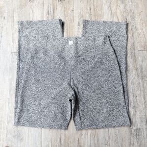 Vuori Elevation Slim Bootcut Pants Heather Gray Mid Rise Performance Yoga Size M